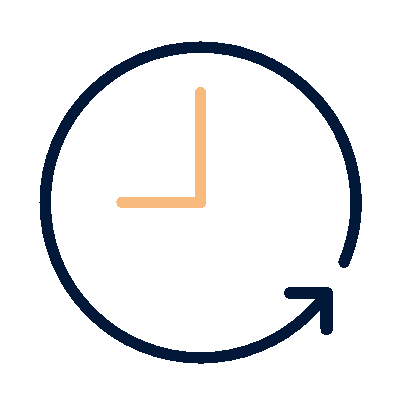 Wired outline 196 clock time reverse hover pinch  1 